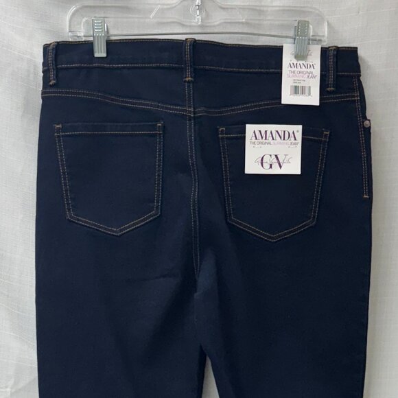 NWT Gloria  Vanderbilt Rinse Noir - 14PShort - Picture 3 of 6